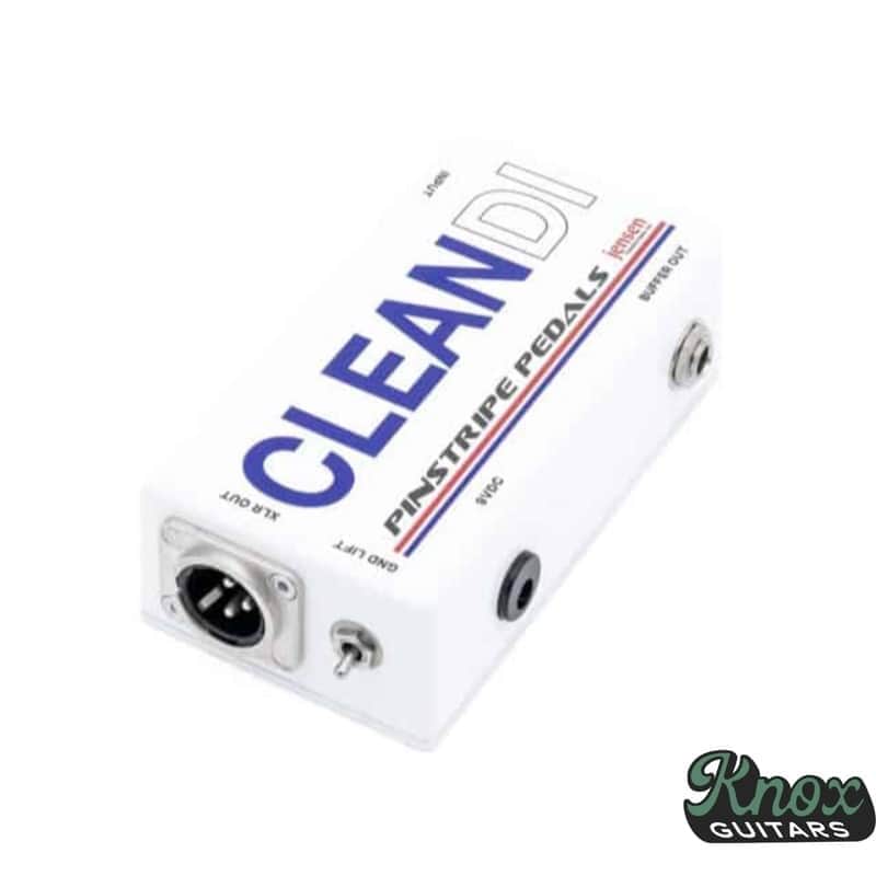 NEW Pinstripe Pedals Clean DI Active Direct Box V2 - White image 1
