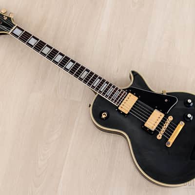 1985 Greco EGC68-500 Custom Black Beauty Vintage Guitar w/ Screamin PAFs & Case, Japan Fujigen image 11