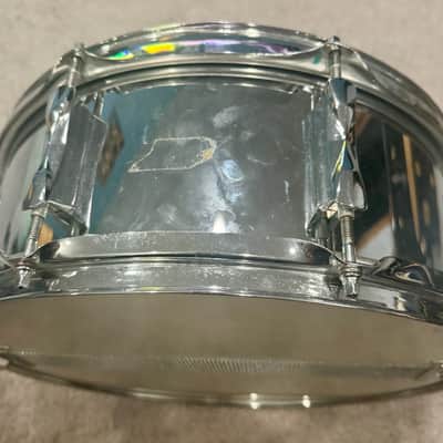 Premier 5.5x14 Steel Snare Drum 1970’s - Chrome image 4