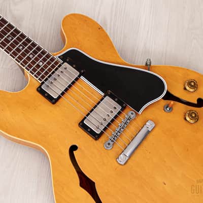 1958 Gibson ES-335 TDN Vintage Semi-Hollow Blonde Thin Top w/ PAFs, Case image 10