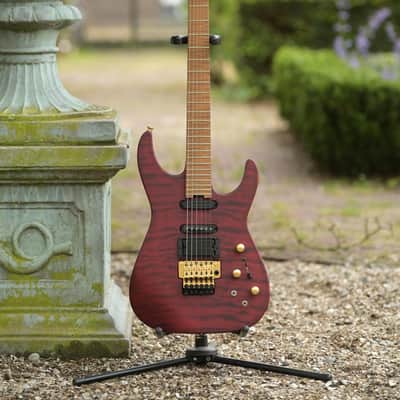 Jackson USA Signature Phil Collen PC1 Satin Stain - Satin Trans Red image 14