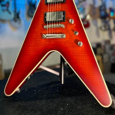 Epiphone Flying V Prophecy Electric Guitar - Aged Bengal Tiger Burst Auth Deal Free Ship! 319 FREE PLEK! image 1