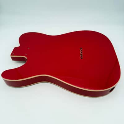 HooDoo Telecaster Body Alder Bound Sparkle Red htb6422 image 6