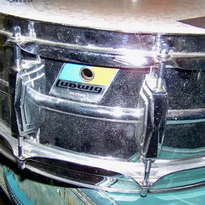 1971 Ludwig No. 400 Supraphonic Snare Drum image 6