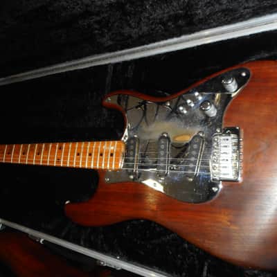 Schecter Van Nuys Dream Machine Exotic 1982  - Walnut  Natural Exotic Woods 8.5 lbs image 2