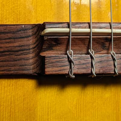 Giannini GN-50 Guitar (small parlor short-scale 12-fret classical nylon vintage 3/4 size BRAZIL) image 5