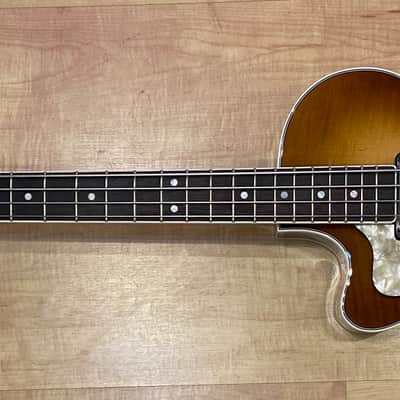 Hofner 500/2 Club Bass Lefty 2020 Sunburst image 3