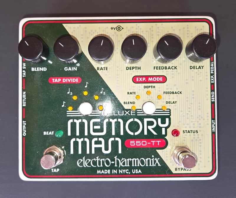 Electro-Harmonix Deluxe Memory Man 550-TT