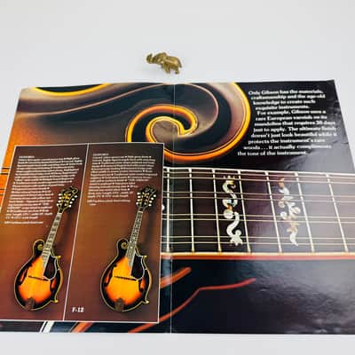 Gibson 5-Piece Instrument Series Brochure Pack – B.B. King, Roy Clark, Bill Withers & More 1975 image 10
