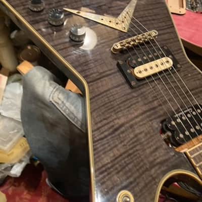 Dean Dimebag Darrell Pantera ML Limited Edition Black Gold Rising Sun Relic Custom Paint #3 image 8