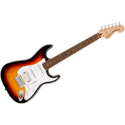 Affinity Stratocaster Junior HSS LRL 3-Color Sunburst Squier by FENDER image 1