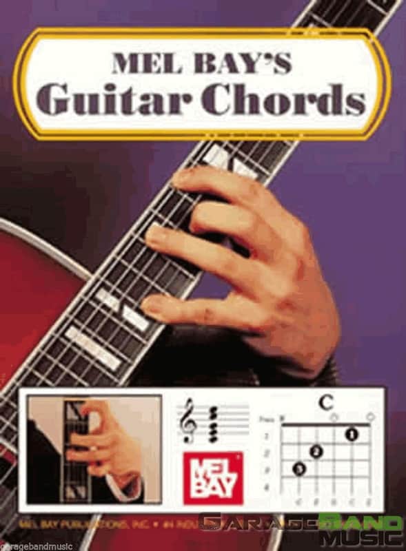 Mel Bay's Guitar Chords | Photograph Notation and Chord Diagram Book | 93261 image 1