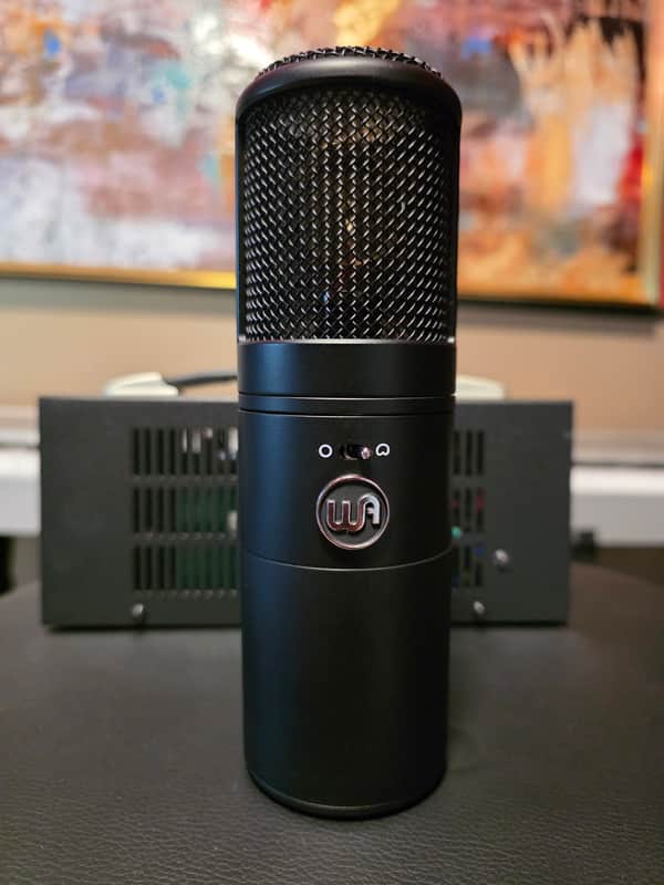 Warm Audio WA-8000 Large Diaphragm Tube Condenser Microphone 2021 - Present - Black image 1