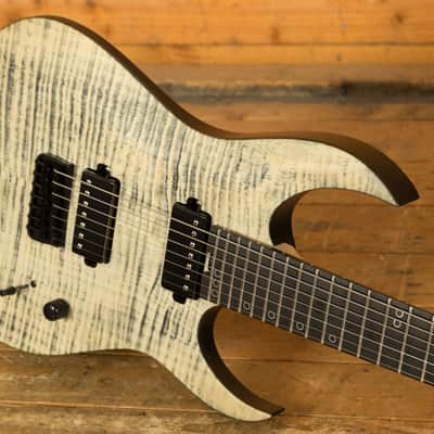 Schecter Sunset-7 Extreme - Ebony - Grey Ghost - 7-String image 5