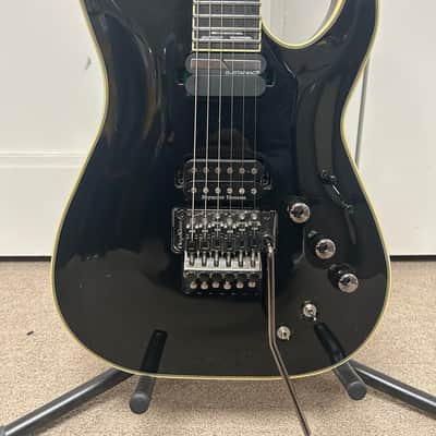 Schecter Blackjack C-1 FR S Sustainiac Electric Guitar - Gloss Black image 2