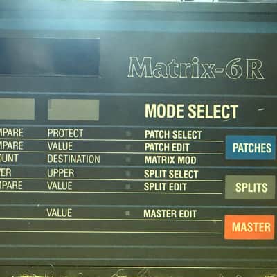 Oberheim Matrix 6R Rackmount 6-Voice Synthesizer 1986 - Black image 3