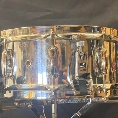 Slingerland - Mid 70s 5.5x14" TDR Snare Drum, 10-Lug Chrome Over Wood image 12