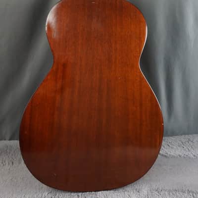 Vintage Japanese Classical Guitar – Suzuki / Nagano-Built – Made in Japan – 1960s MIJ Nylon – w/ Hard Case image 3