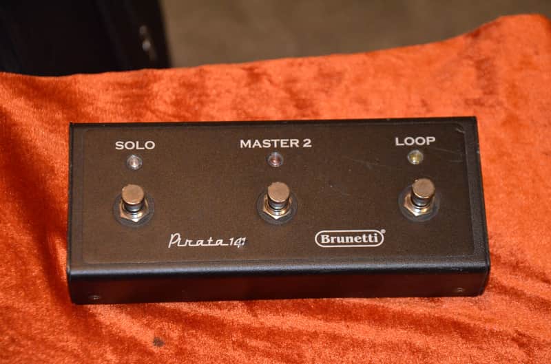 Brunetti Pirata 141 * 3 Way Footswitch * New Old Stock * Very Rare image 1