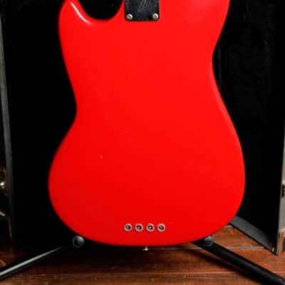 Fender Mustang Bass Guitar Torino Red Vintage 1966 Pre-Owned image 14
