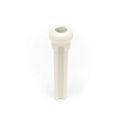 Graph Tech Tusq Presentation Bridge Pins White 4mm Paua Dot image 2