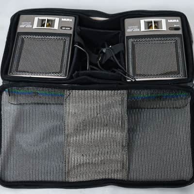 Mura SP-100 Sound-Stepper 2-Way Speaker System w/ 3/8" Input - Gray image 3