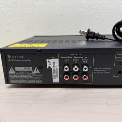 (Excellent Condition) Russound P75 2-Channel Amplifier 2800-536267 - Black image 7