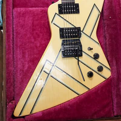 Gibson Explorer Designer Series 1985 | White Blue Stripes image 6
