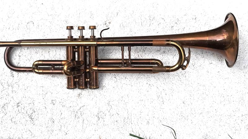 H. N. White Gladiator Trumpet, 1930's, Case, Very Clean