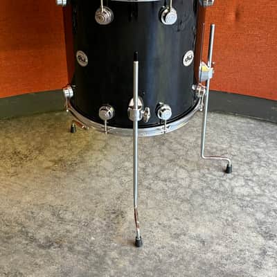 DW Collector’s Series 2025 16x16 Floor Tom Piano Black image 2