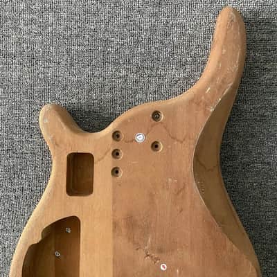 Mahogany Wood 5/6 String Bass Body DIY Project image 11
