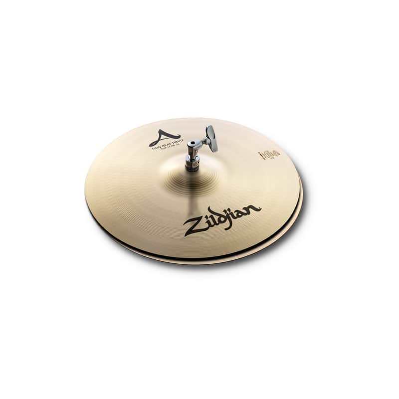 ZILDJIAN A0133 14" A ZILDJIAN NEW BEAT HIHAT PAIR image 1