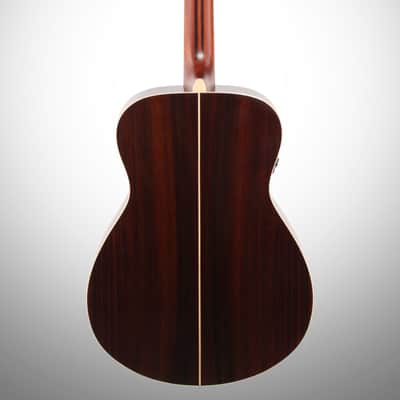 Yamaha LSTA TransAcoustic Acoustic-Electric Guitar (with Gig Bag), Brown Sunburst image 6