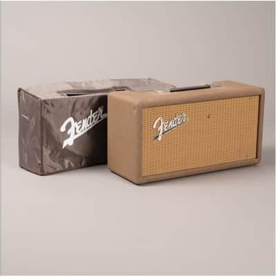 Fender 1963  Reverb Unit Brownface Hallgerät 6G15 Cover Vintage 1963 - brown image 1