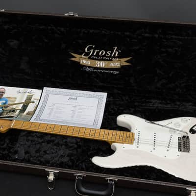 Don Grosh Electric Guitars - 30th Anniversary NOS Retro - Aged Mary Kay White image 16
