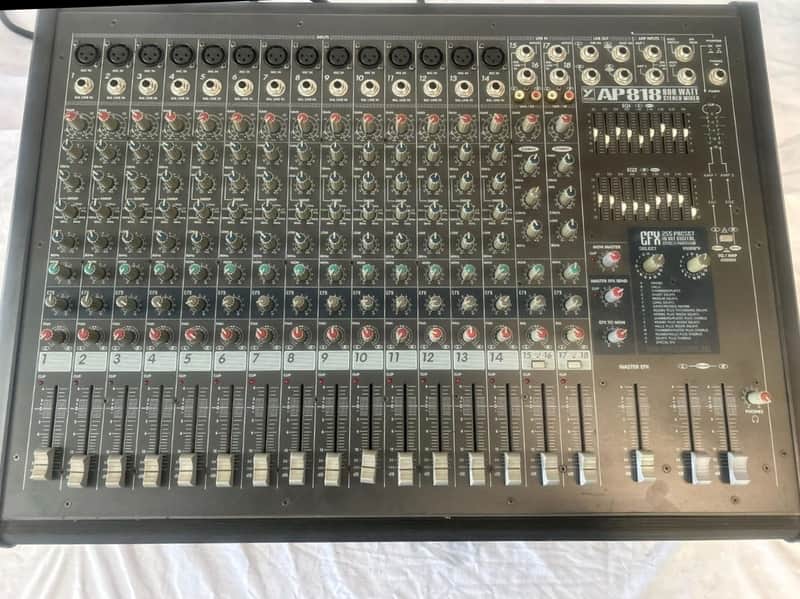 Yorkville AP818 800-Watt Stereo Powered Mixer — Good Condition image 1