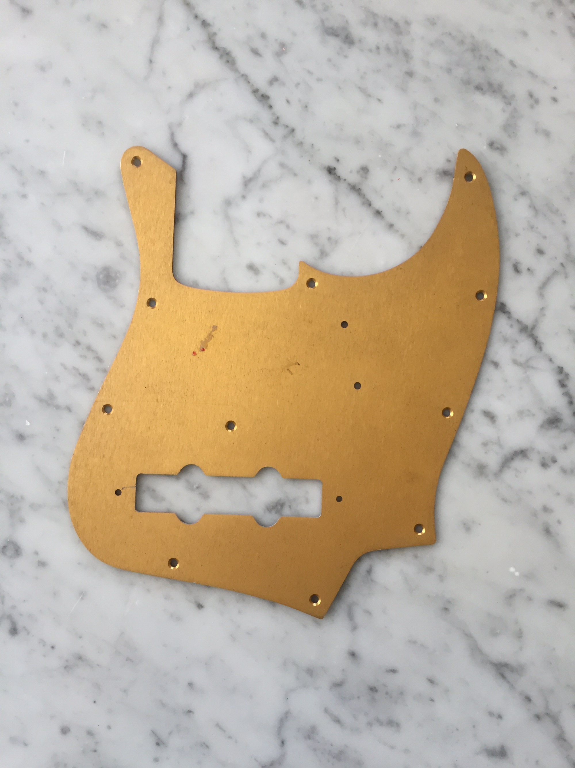 Unknown Fender (?) Jazzbass Anodized Pickguard Vintage