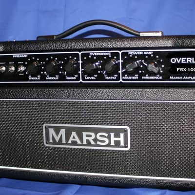 Marsh FSX-50 Overlord Supreme 2014 Black Head Amp D-Style 50Watt image 1