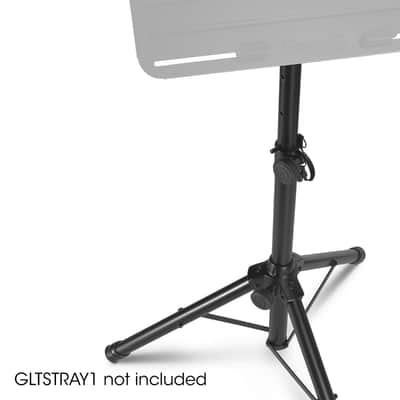 Gravity SP 5111 B Short Loudspeaker Stand 35 mm, Aluminium, Black image 4