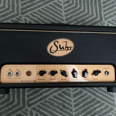 Suhr Badger 30 30-Watt Guitar Amp Head 2009 - 2015 - Black image 1