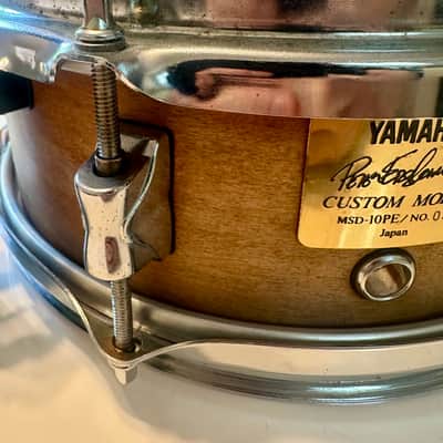 Yamaha Peter Erskine Signature 10x4 Maple Snare Drum w/YESS Mount image 11
