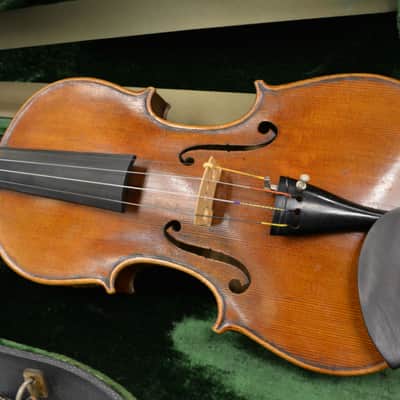 Antique German Violin - Made in 1889 - With Paperwork image 2