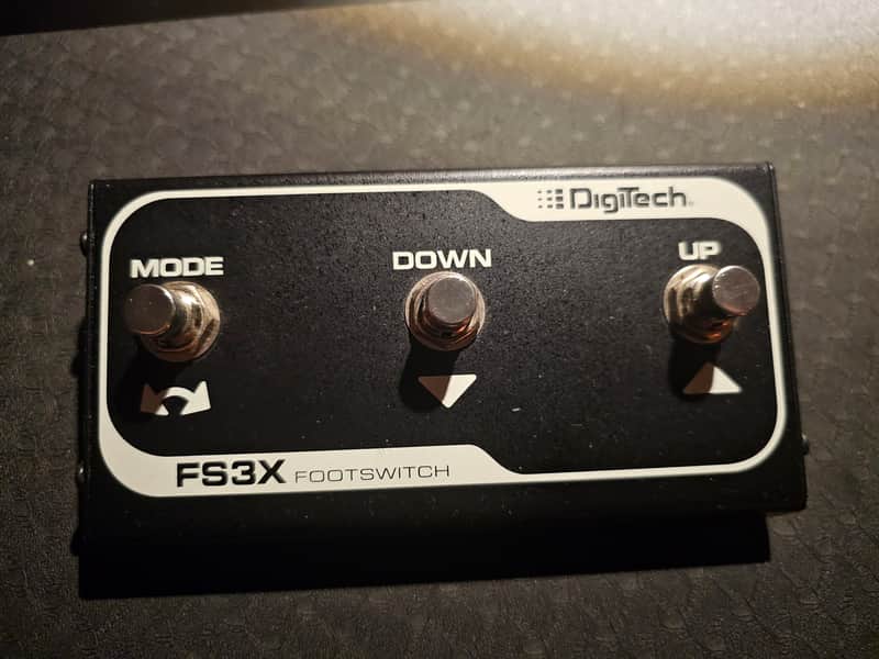 DigiTech FS3X 3 Button Footswitch 2005 - Present - Black