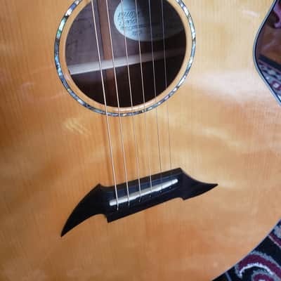 Breedlove Custom Shop Series SJ25 Custom [A/E] | Port Orford Cedar and Figured & Flamed Walnut | Signed Jayson Bowerman image 13