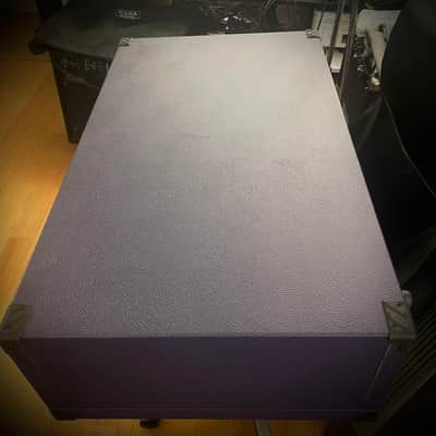 NYC Cases Custom Pedalboard 2023 - British Plum Tolex image 1
