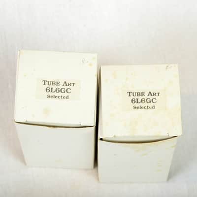 Tube Art 6L6GC (Pair) Match set, Test Strong image 11
