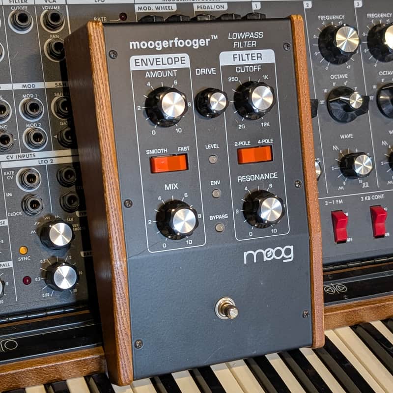 1998 – 2018 Moog MF-101 Moogerfooger Low Pass Filter Black