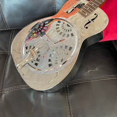 1970s Dobro Model 36 "The Rose" - Chrome image 15