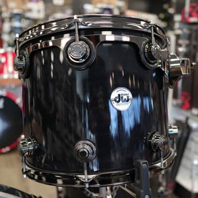 Pre-Owned DW Collector's Series Pure Maple 5-PC Shell Pack 15/16/18/20/28 (Ebony Lacquer Stain) image 12