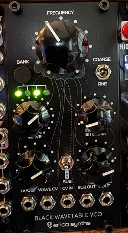Erica Synths Black Wavetable VCO
